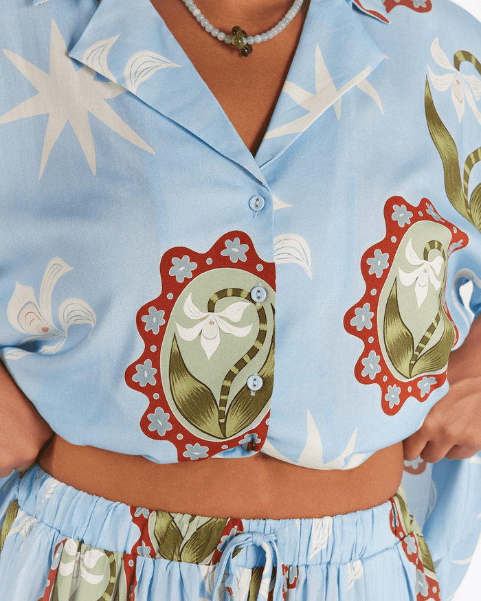 Lacey Shirt | Moon Flower