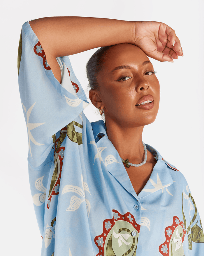 Lacey Shirt | Moon Flower