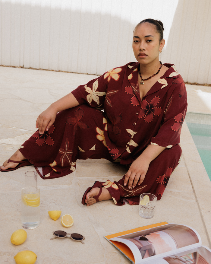 Lacey Shirt | Velvet Bloom