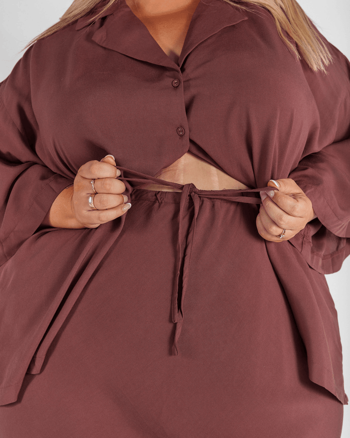 Lacey Skirt | Brown