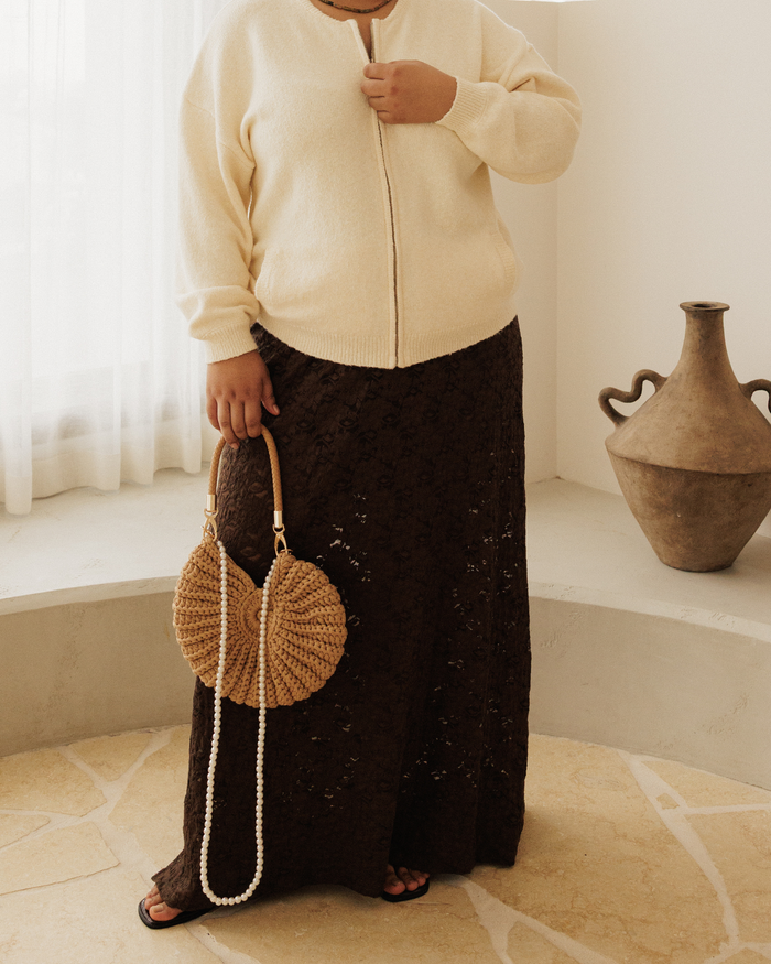 Lacey Skirt | Chocolate Lace