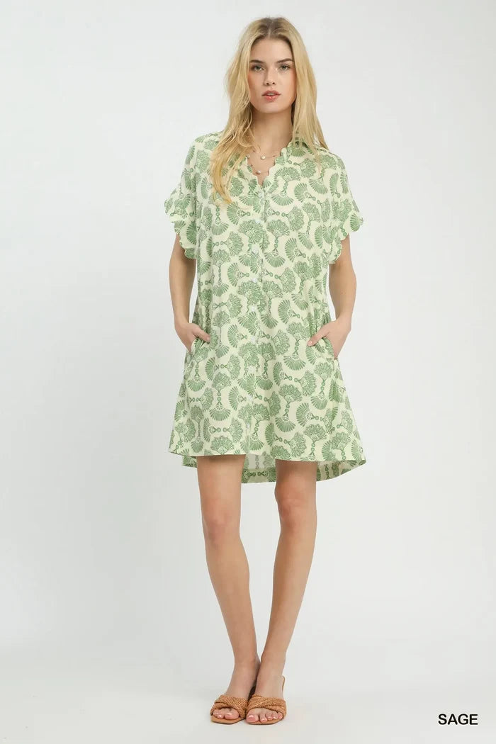 LANIE SAGE DRESS