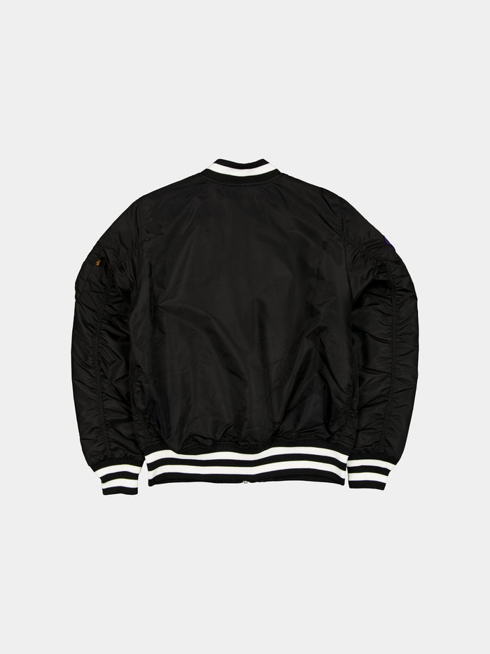 LAS VEGAS RAIDERS X ALPHA X NEW ERA MA-1 BOMBER JACKET OUTERWEAR Alpha Industries