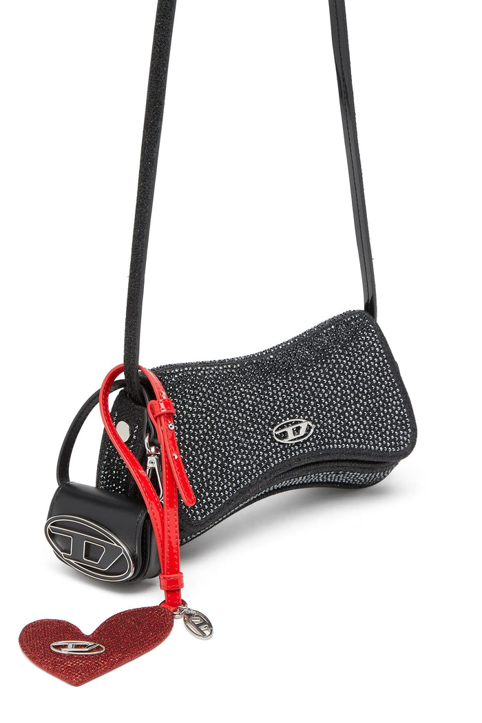 Leather bag charm