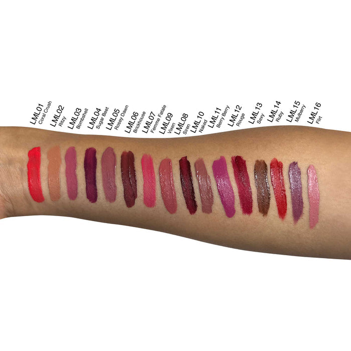 Liquid to Matte Lipstick - Ruby for Bold Glamour