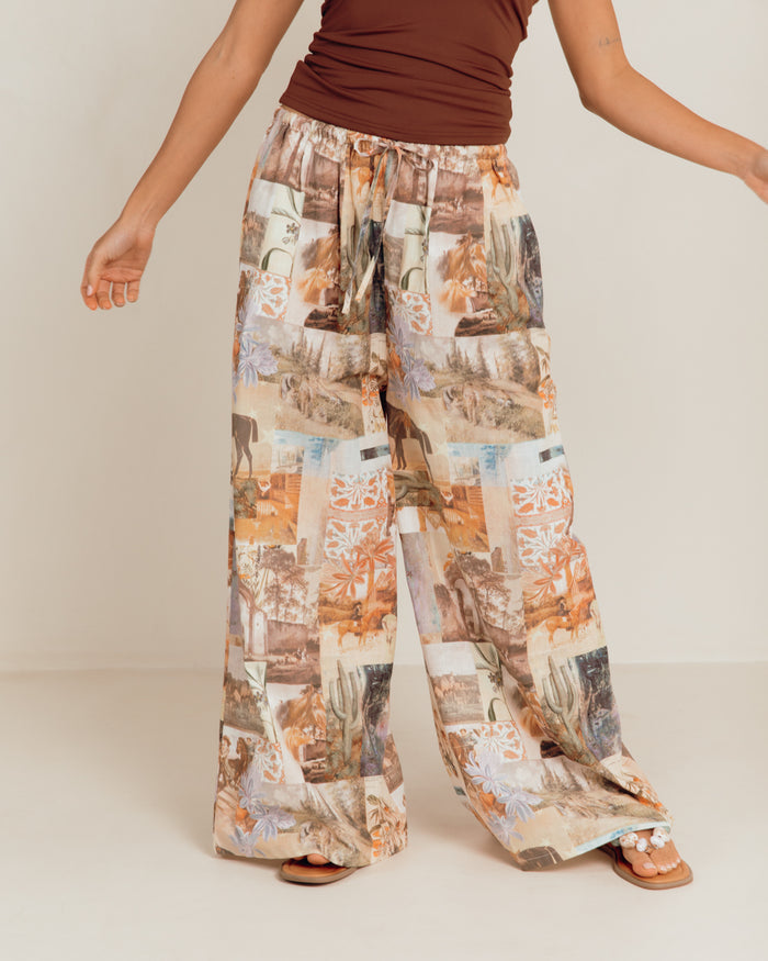 Lola Pants in Meadow Muse - Size inclusive fashion AU 6-26 - The Lullaby Club