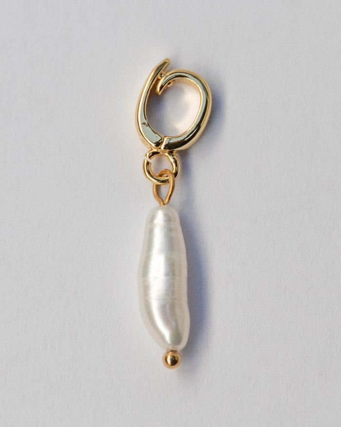 Long Pearl Charm