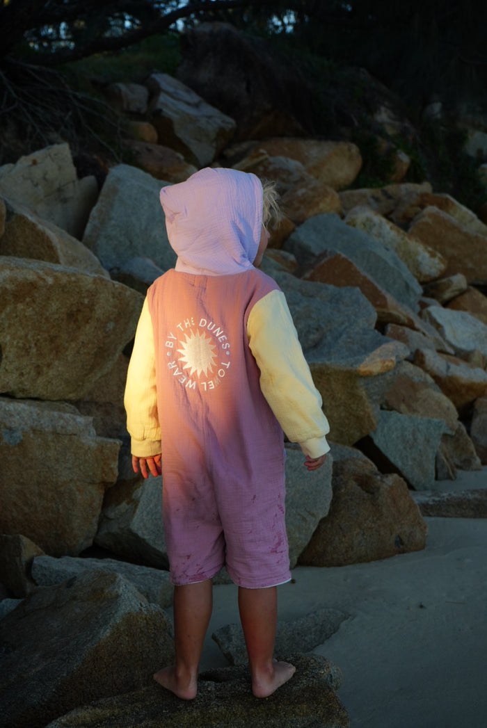 Long-Sleeve Kid’s Jumpsuit Towel