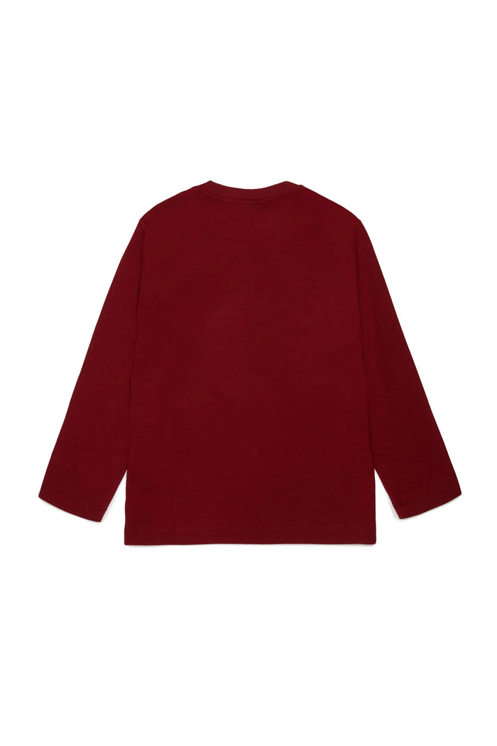 Long-sleeve T-shirt with Oval D logo