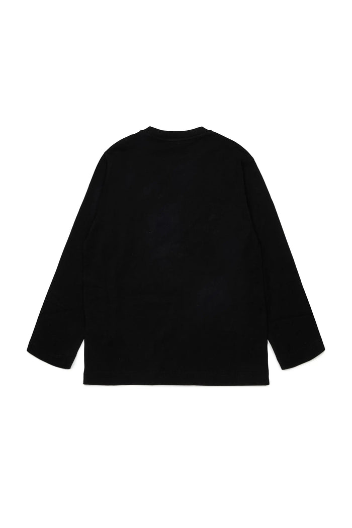 Long-sleeve T-shirt with Oval D logo