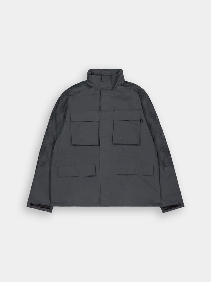 M-65 LASER CUT FIELD COAT OUTERWEAR Alpha Industries CHARCOAL XS