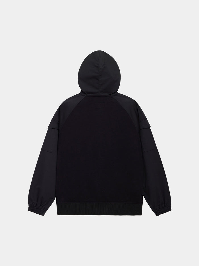 Alpha Industries M-65 Zip Up Hoodie with zip closure and military-inspired design features.