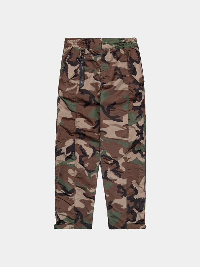MA-1 Nylon Pant Camo BOTTOM Alpha Industries WOODLAND CAMO XS