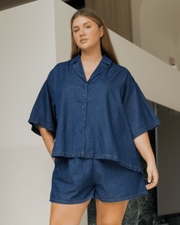 Matilda Shorts | Dark Denim