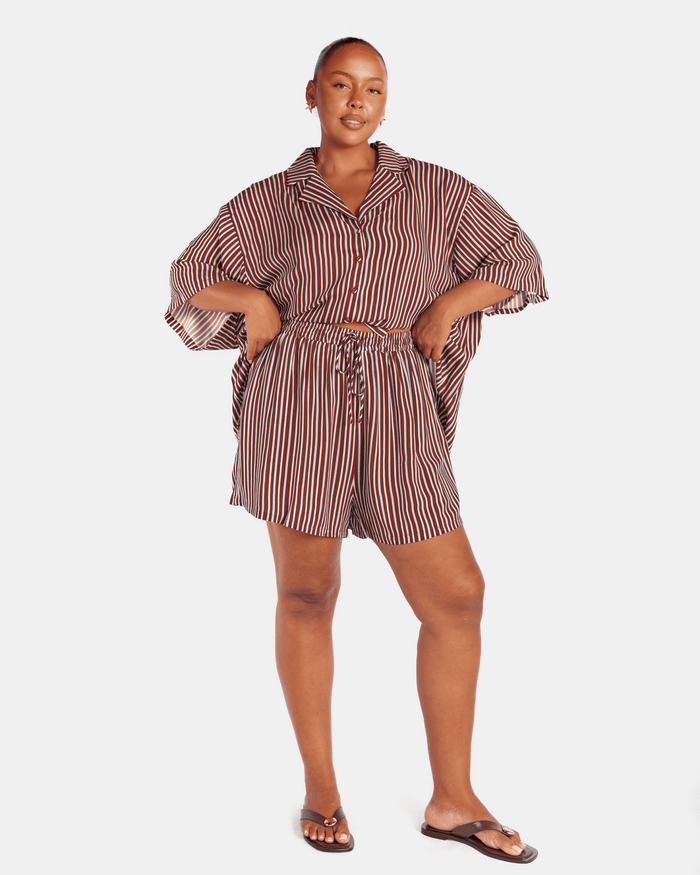 Matilda Shorts | Sandbar Stripe