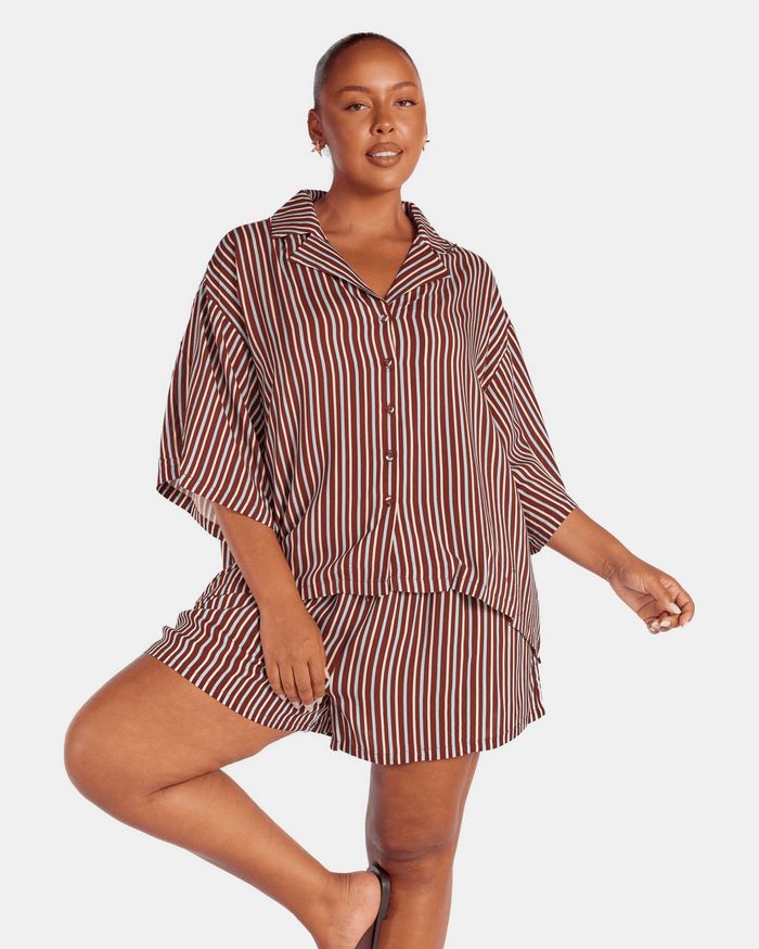 Matilda Shorts | Sandbar Stripe