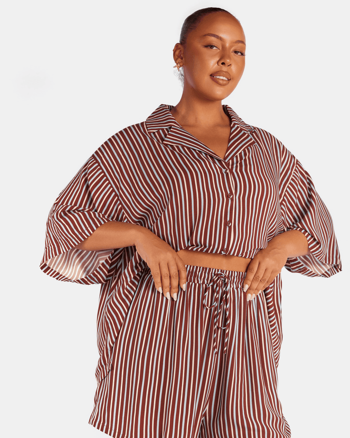 Matilda Shorts | Sandbar Stripe