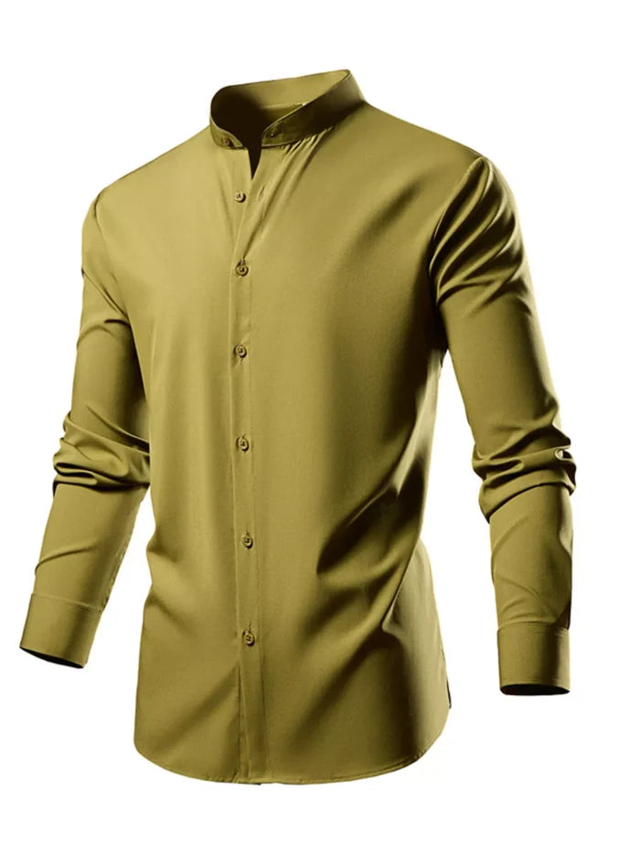 Men's Button Up Long Sleeve Shirt