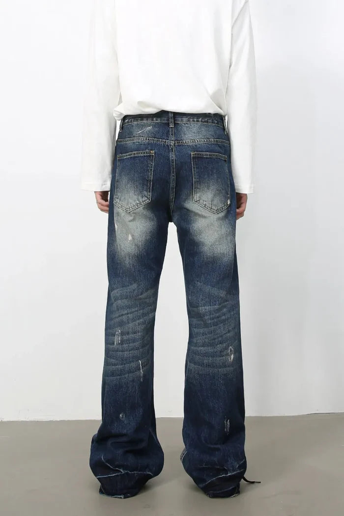 Men's Distressed Jeans