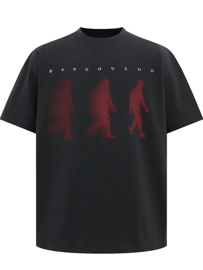 Men's Graphic Short Sleeve Oversized T-Shirt