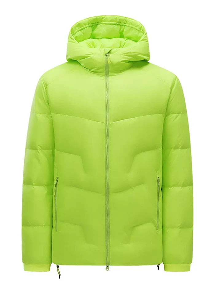 Men's Plus Size Hooded Padded Winter Puffer Jacket