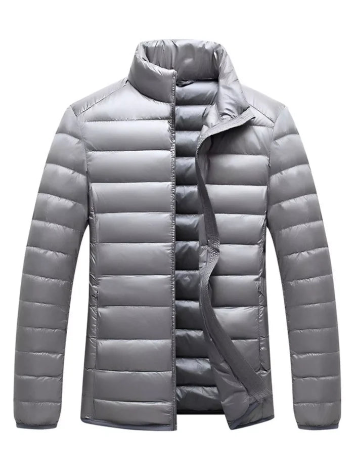 Men's Plus Size Lightweight Packable Puffer Jacket