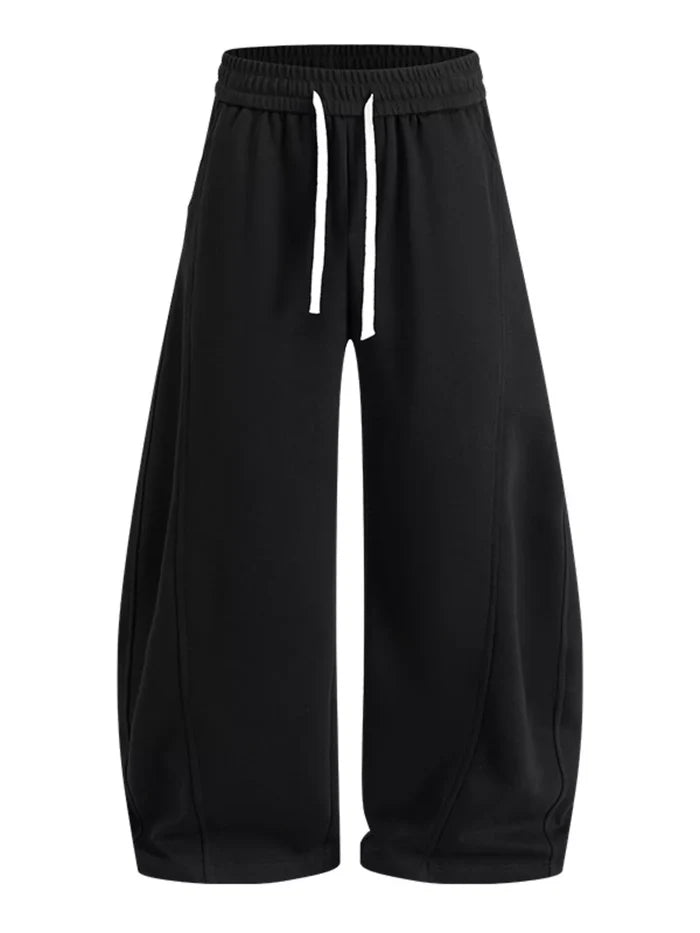 Men's Plus Size Wide Leg Casual Sweatpants