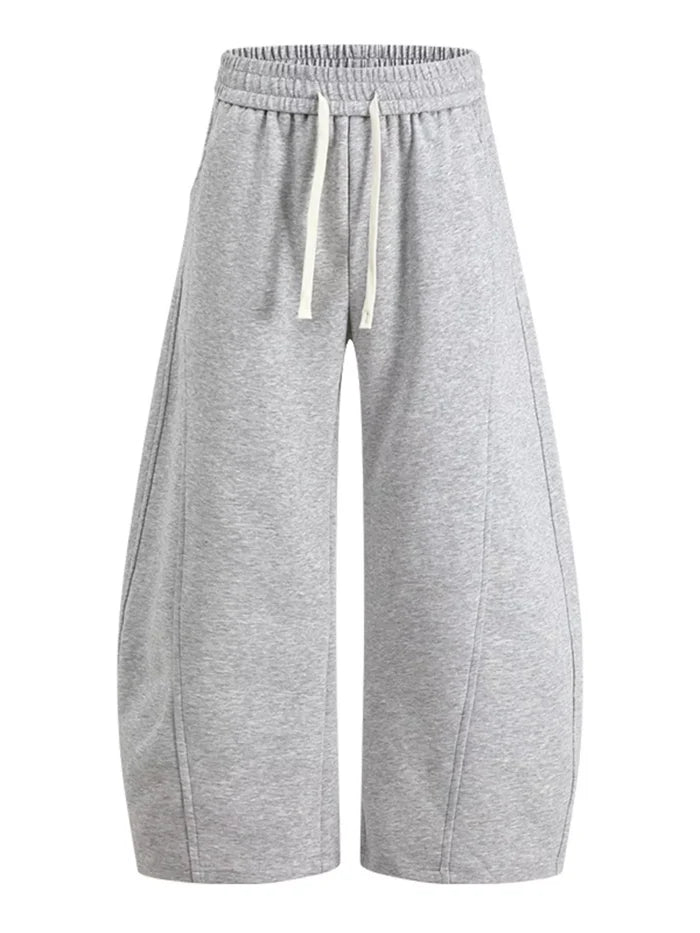 Men's Plus Size Wide Leg Casual Sweatpants