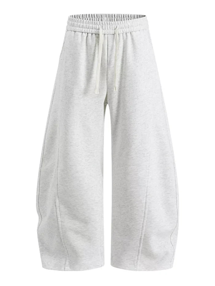 Men's Plus Size Wide Leg Casual Sweatpants