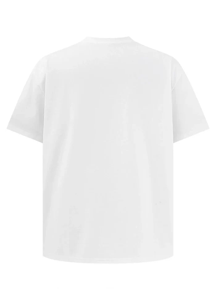 Men's Star Letter Graphic Short Sleeve T-Shirt