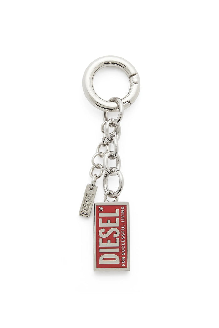 Metal keyring with Biscotto logo charm