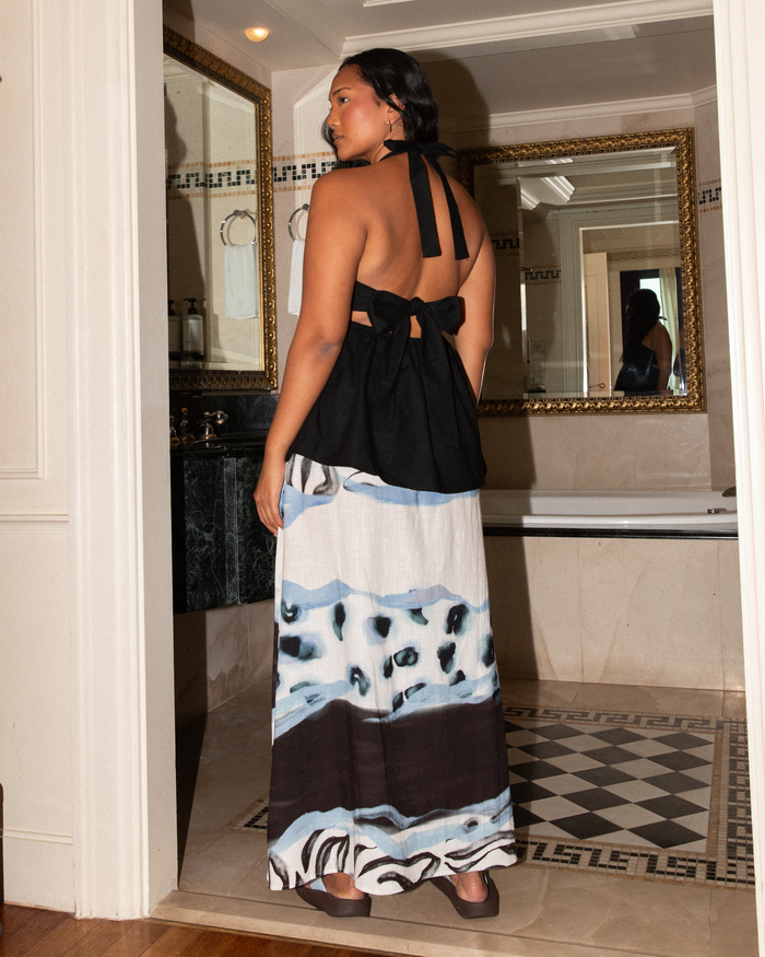 Mia A-Line Skirt | Drift Tide