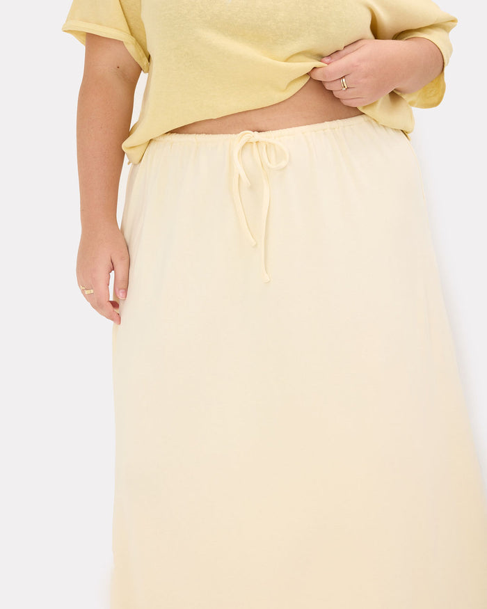 Mia Skirt in Lemon | Size Inclusive AU 6-26 | The Lullaby Club