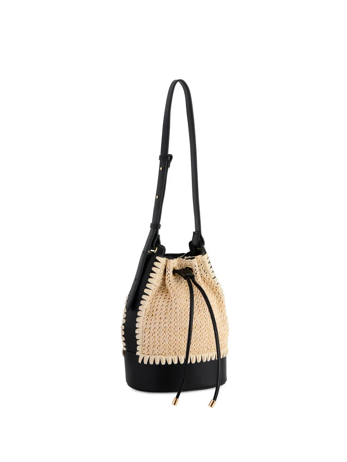 Mia Bucket Bag - Greige Goods