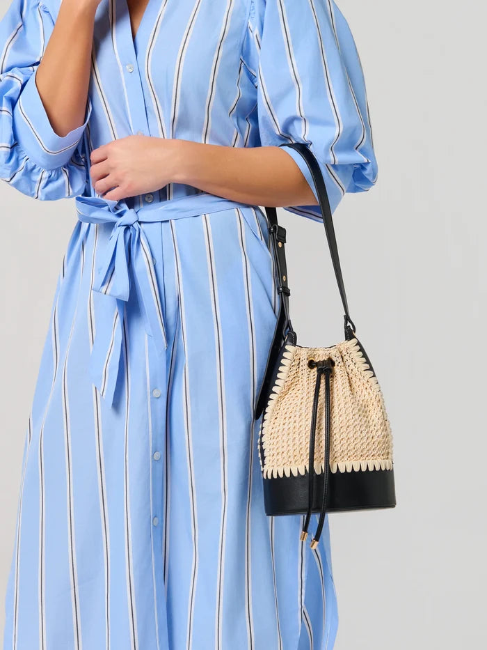 Mia Bucket Bag - Greige Goods