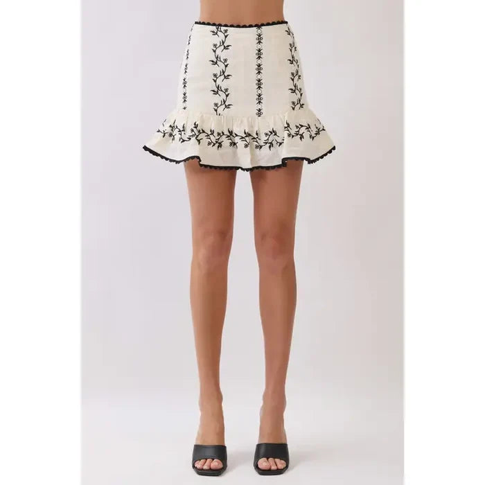 Midnight Bloom Skirt