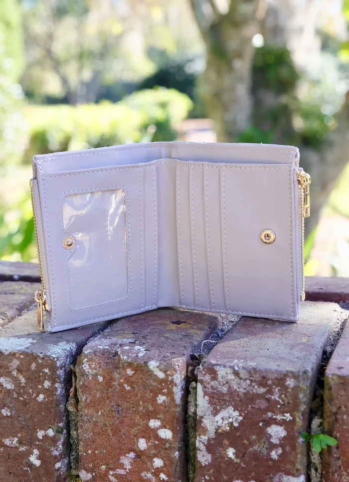 MONICA DOUBLE ZIP WALLET