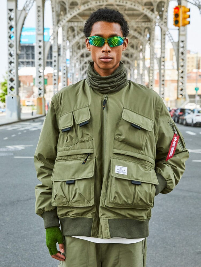MULTI POCKET BOMBER JACKET OUTERWEAR Alpha Industries