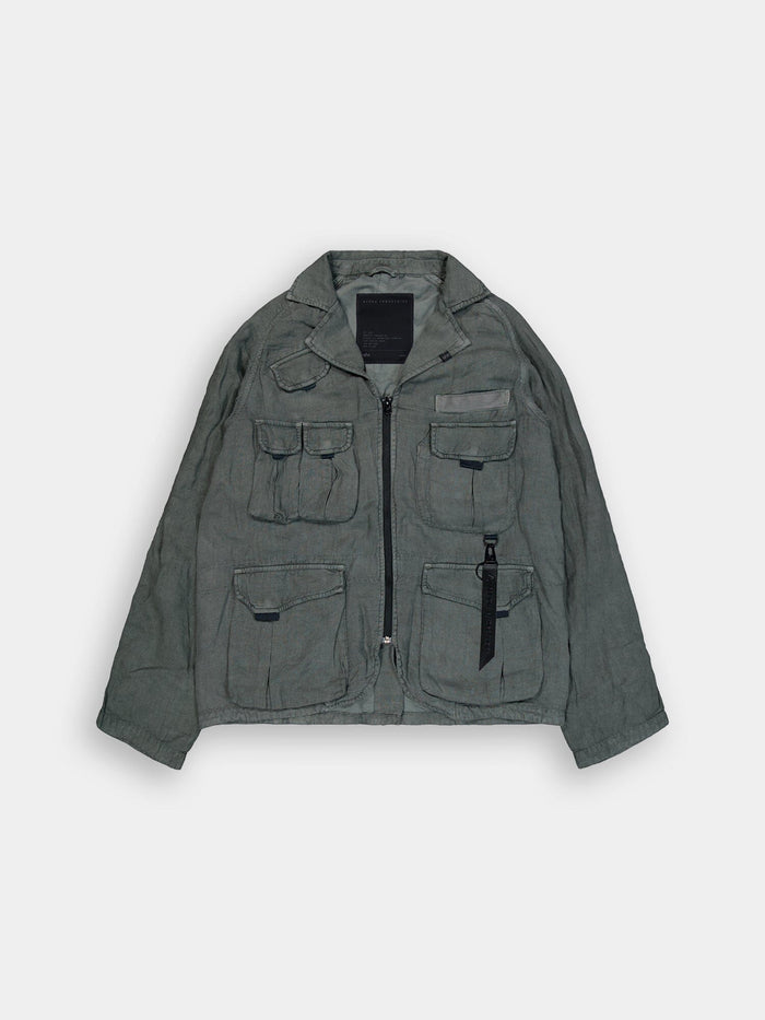 MULTI POCKET UTILITY BLAZER OUTERWEAR Alpha Industries CHARCOAL 2XL