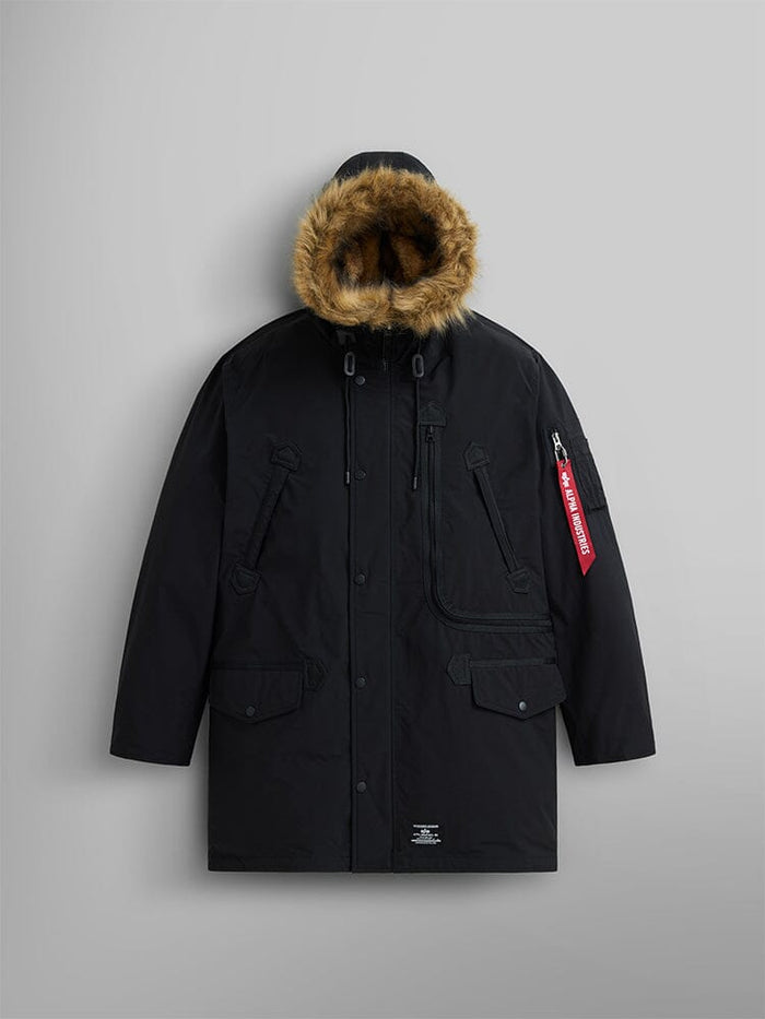 N-3B ALPINE PARKA GEN II OUTERWEAR Alpha Industries BLACK 2XL