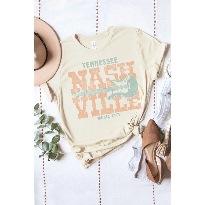 Nashville  Graphic Tee - Greige Goods