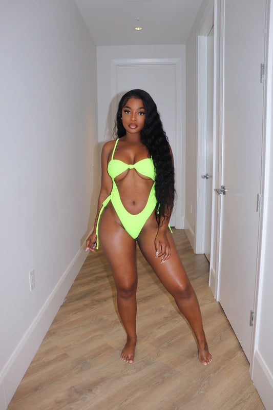 Neon Silhouette bodysuit