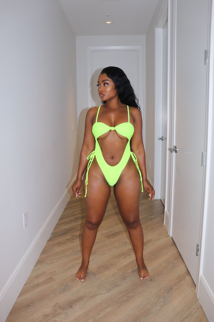 Neon Silhouette bodysuit