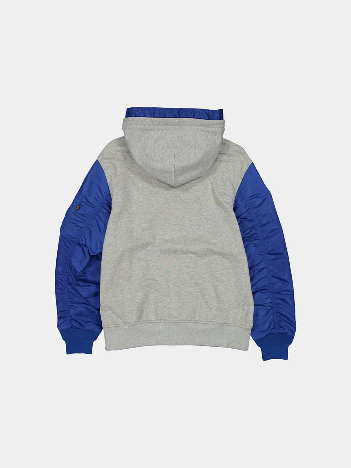 NEW YORK METS X ALPHA X NEW ERA MA-1 ZIP UP HOODIE OUTERWEAR Alpha Industries