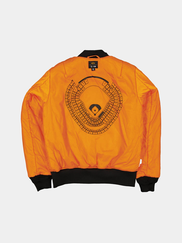 NEW YORK YANKEES X ALPHA X NEW ERA MA-1 BOMBER JACKET (BLACK CAMO) OUTERWEAR Alpha Industries