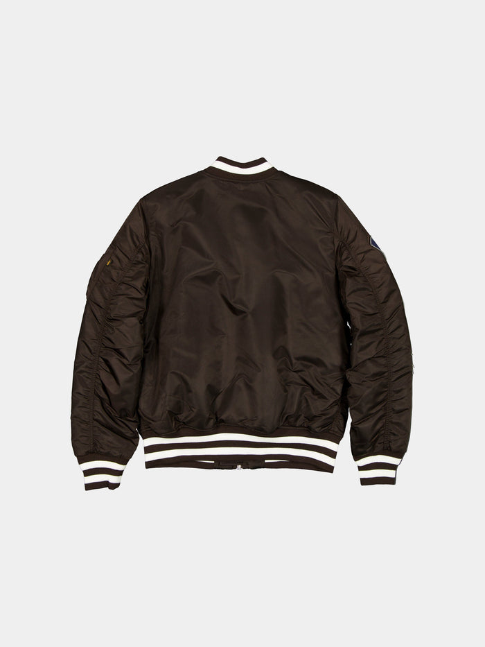 NEW YORK YANKEES X ALPHA X NEW ERA MA-1 BOMBER JACKET (BURNT WOOD) OUTERWEAR Alpha Industries