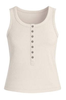 Neysa Top - Greige Goods