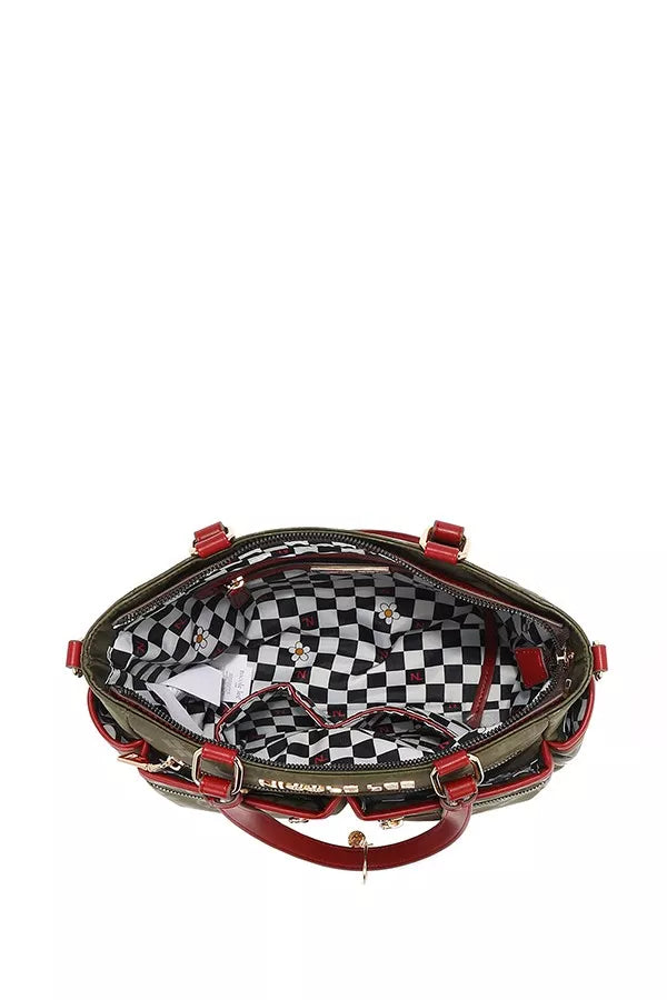 Nicole Lee USA Multi-Compartment Convertible Tote Bag