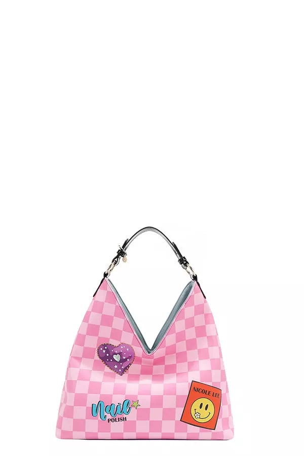 Nicole Lee USA Nail Polish Hobo Bag