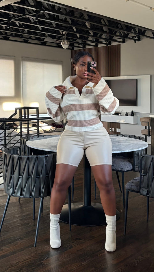 Nude taupe sweater